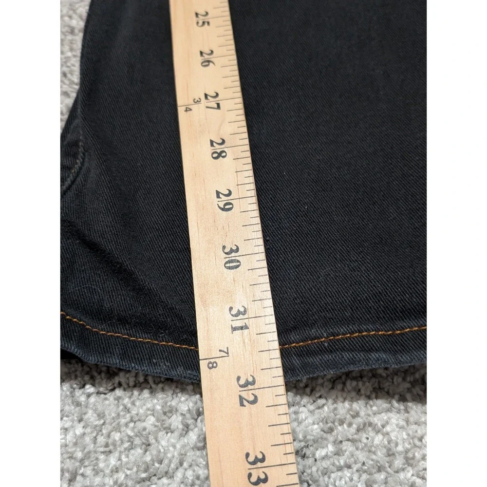 RocaWear Denim Jeans  Women's‎ Size 11 Boot Cut Dark - Embroidered Pockets 33X32
